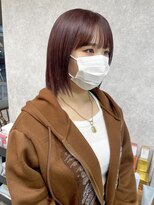 ミニム ヘアー(minim hair)&nbsp;【minim×高橋】ワインレッド