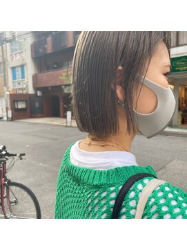 ブクレット(Bouclettes) 心斎橋 ミニボブ ハイトーン