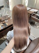 ヘアーメイクチック(HAIR MAKE CHiC) ミルクベージュベージュカラーダブルカラー透明感カラー