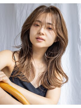 アフロート ギンザ(AFLOAT GINZA) 【白川】20代30代40代レイヤースタイルミントベージュ23.5.14