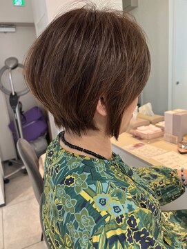 ナイン バイ アソビ 銀座(Nyne by asobi) 30代40代50代◎絶壁解消/白髪ぼかし/大人ショートボブ【Nyne】