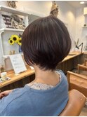 前下がりショートボブ
