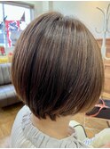 30代40代50代60代ショートボブ/丸みショート/ボブ