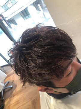 エヌアンドエー 草加店(N&A) メンズカット#18 ニュアンスパーマ/ビジネス/スーツ短髪/清潔感