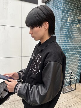 アイズ 海老名(AIZU) センターパート シースルー ウルフ シースルーマッシュ