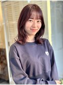 スタイリング簡単 外ハネミディアムヘア/くびれヘア/レイヤー
