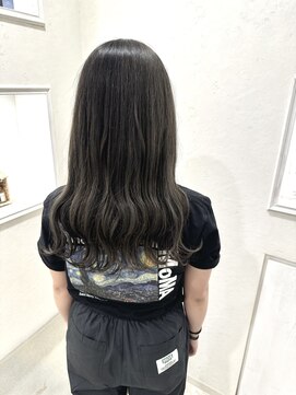 ヘアースペースブルーム リアン 岡町店(HAIR SPACE BLOOM Lien) ブリーチあり/グレージュカラー