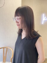 キジ(kiji)&nbsp;ミディアムボブ / 酸性ストレート 〔久屋大通/久屋/丸の内〕