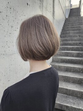 アミックス ヘアワークス 本店(AMIX hair works) やわらかボブスタイル