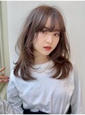 ハイレイヤー/ミディアムヘアー