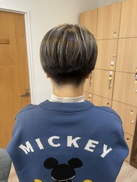 モリオ フロム ロンドン 成増店 【morio成増/米村】ハンサムショート刈り上げ