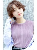 【over hair】外ハネショートボブスタイル