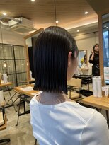 ヘアーエスクールステラ(hair S.COEUR stella)&nbsp;ヘイリーボブ/切りっぱなしボブ/大阪枚方美容室