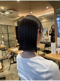 ヘイリーボブ/切りっぱなしボブ/大阪枚方美容室
