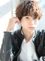 ローレン(LOREN) マッシュ束感ニュアンスパーマ/モテ髪スーツビジネスハイライト