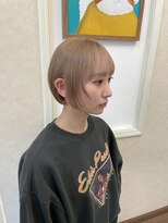 メルク(merc)&nbsp;カール/セミディ/シアーカラー/姫カット/ミニボブ