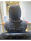 ホワイトグレージュ/デジタルパーマ/チェリーブラウン/西池袋