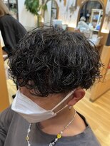 フレンズ 手稲店(friend's)&nbsp;波巻きパーマ刈り上げ爽やか夏スタイル簡単スタイリング札幌