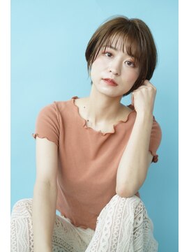 ルフュージュ バイ プロデュース 相模大野店(Refuge by Produce) くびれショート/マロンベージュ