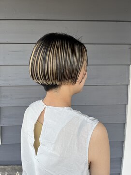 パライソ 竜美丘店(PARAISO) 白髪を味方に!大人のインナーカラー!