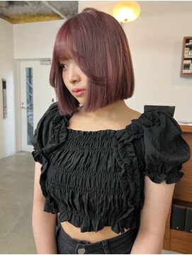 リヴ ウメダ(LIV umeda) ピンクブラウン/ハイトーン/トリプルカラー【梅田】