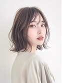 似合わせ小顔ショートカット切りっぱなしボブレイヤーボブルフ