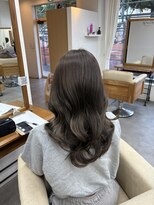 リングバイモアムー(Ring by Moremuu)&nbsp;ブリーチなしグレージュカラー