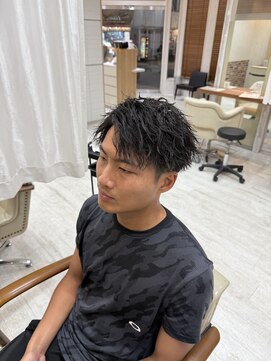 ソワン ドゥ ブレス 立花店(soin de brace) ツイストスパイラルパーマ/波巻きツイストスパイラル/尼崎