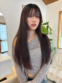 エイジングを感じてきた髪こそ！相性バツグンなHOMMYの美髪矯正を体験してみて！