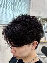 ビカムメンズヘアー 栄店(become men's hair)&nbsp;フェザーパーマ/フェザーショート/ニュアンスフェザー/名古屋
