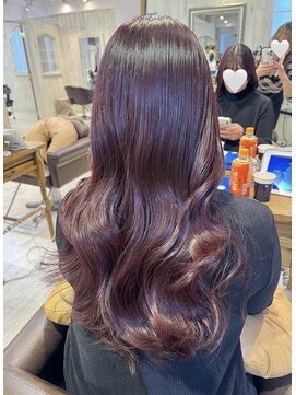 レイラバイアフロート 吉祥寺(Lila by afloat) レイヤーカット/チェリーピンク/ピンクラベンダー