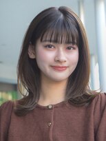 ガーデンヨコハマエスト(GARDEN YOKOHAMA est)&nbsp;レイヤーミディアム似合わせカットイメチェンフルバング