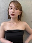 《SOYON》切りっぱタイトボブと束感レイヤー