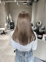 エラ(ere) ミルクティーグレージュ まろやかベージュ 透明感カラー