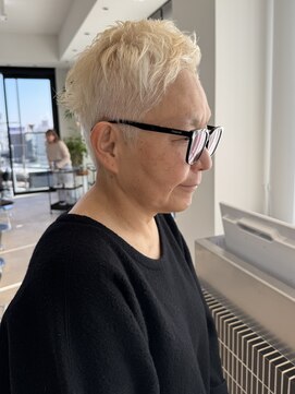 エレン 向ヶ丘遊園 登戸(ELEN) グレイミセスマダム60代70代80代白髪ヘアベリーショートショート