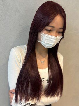 エス(Ess) 〈asumi〉レッドブラウン/赤カラー