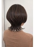 イメチェン大人ナチュラルショートマレット