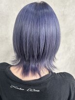 ルノン(LUNON)&nbsp;黒髪クラゲヘアーオリーブグレー小顔ココアベージュ