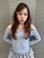 ロンド マーレ 天神大名店(Lond mare)&nbsp;大人ガーリー/ミディアムレイヤーカット/似合わせカット