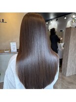 イーラヘアー(ERA HAIR)&nbsp;美髪ストレート×ラベンダーベージュで柔らかく♪