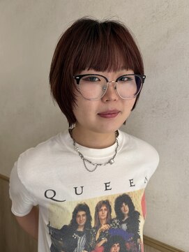 パーク(PAAQ) 藤沢暖色カラーワインレッドカシスレッド
