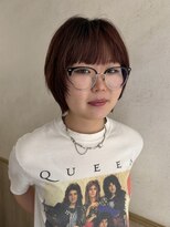 パーク(PAAQ) 藤沢暖色カラーワインレッドカシスレッド