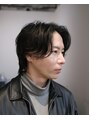 ベロ(BELO) ”大人の色気”ウルフセンターパート×毛流れパーマ