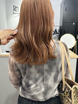 アトレ 梅田店(attrait) ロングヘアのダブルカラーで透明感溢れる上質な仕上がり