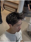 スパイキーショート メンズカット メンズショート 渋谷 フェード