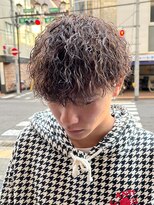エルマーク 川崎(L-MARK)&nbsp;ツイストスパイラル/メンズ/シャドウパーマ/波巻きパーマ