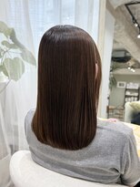 ウミネコ美容室 センター北hanare店(Umineko美容室)&nbsp;毛先ワンカールの艶まとまりミディアム