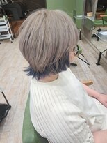 ジプソ(Gypso Hair salon)&nbsp;ショートウルフ×ブリーチカラー