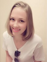 松本平太郎美容室 銀座パートフォー(PART4) 銀座 L.Aリゾートボブ ◎30代 40代