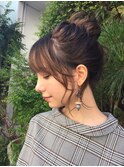 ざっくりおだんごアップ♪